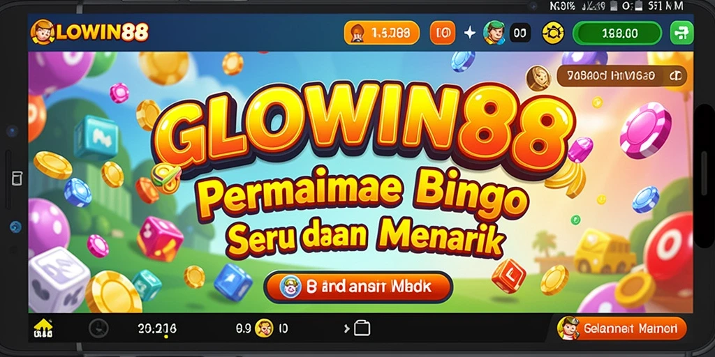 Tampilan gameplay GLOWIN88 yang seru saat bermain Bingo.
