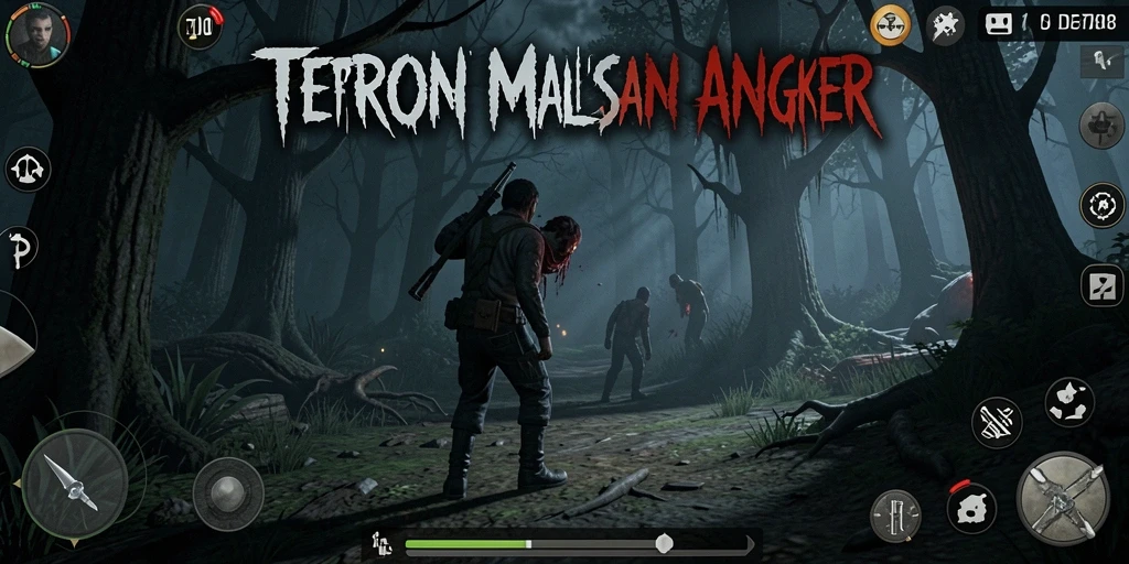 Screenshot gameplay menegangkan dari ID6788 yang menampilkan suasana horor.
