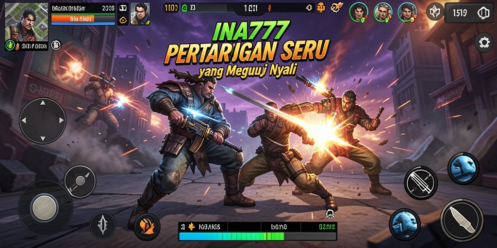 Skrinsut gameplay INA777 menampilkan pertempuran aksi yang mendebarkan.