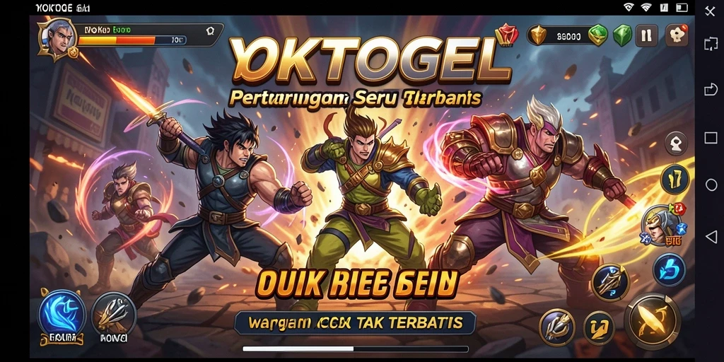 Tangkapan layar YOKTOGEL yang menunjukkan aksi pertarungan yang intens.